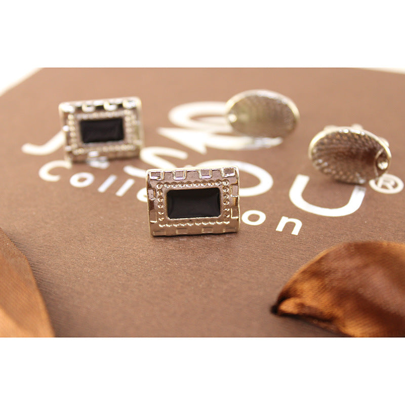 Product Information: Color: black, brown Material: PU+alloy Packing: Fives piece gift set *1